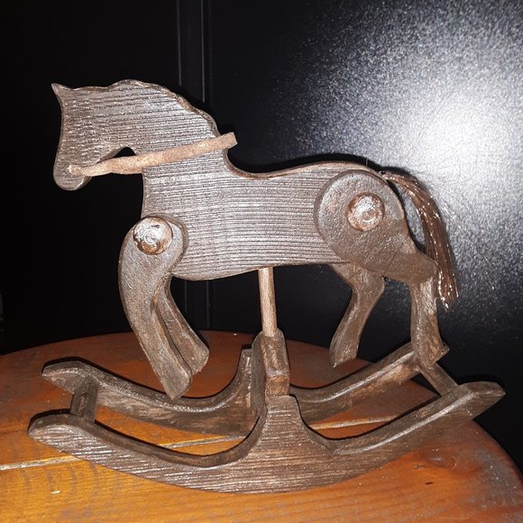 Other - Wood Rocking Horse with Moving Legs
